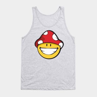 Mushroom Smiley Tank Top